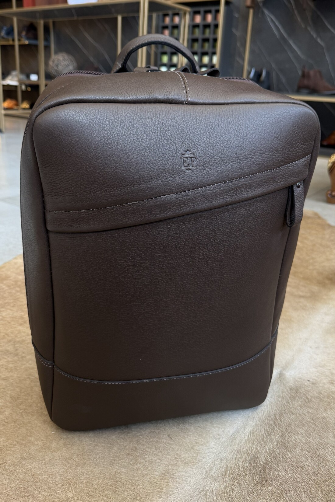 Mochila Executiva em Couro EP Luxo