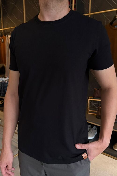 Camiseta Preta Cotton Alquimia