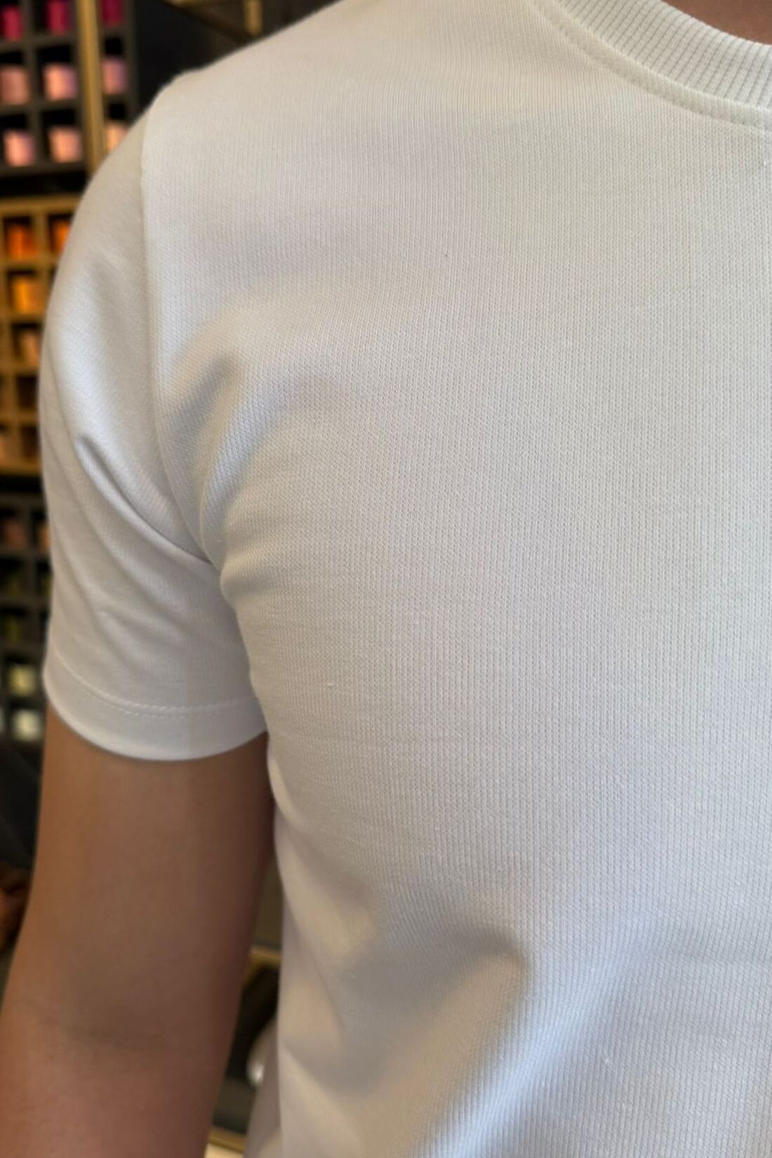 Camiseta Branca em Montserrat