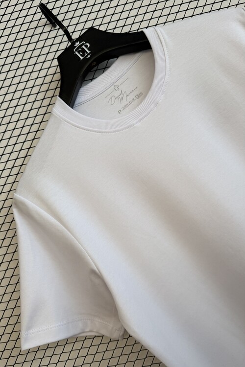 Camiseta Pima Cotton Interloque Branca