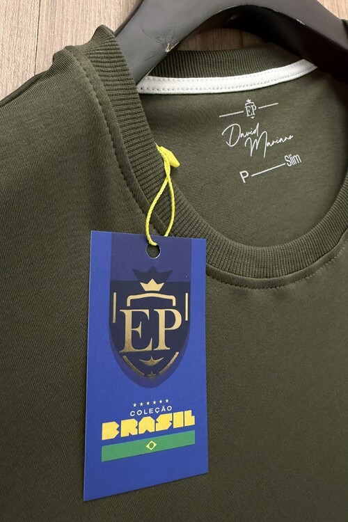 Camiseta Verde Coleção Brasil
